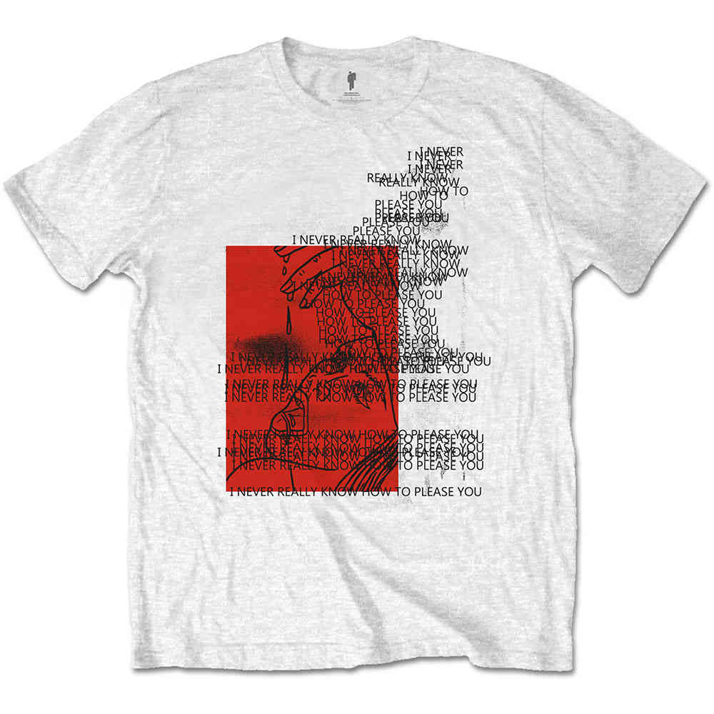 Billie Eilish - Please You T-shirt Homme - Blanc